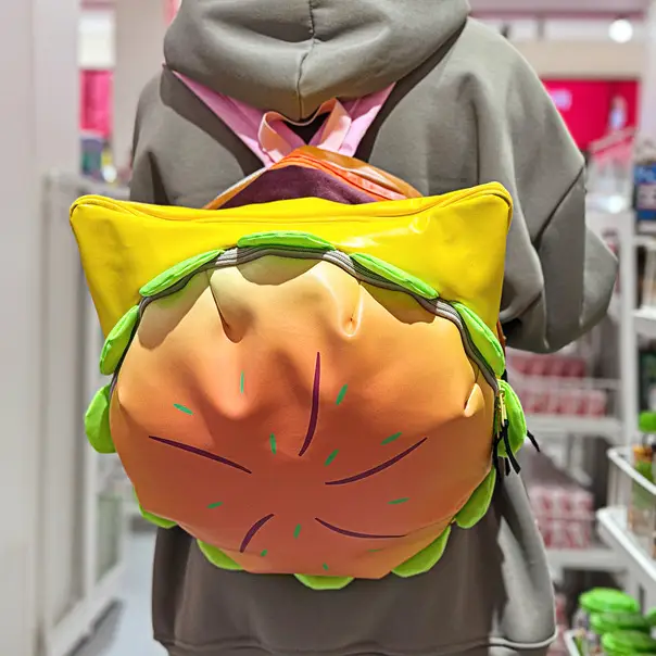 Ins New Popular Same Style Cartoon Cheese Cute Versatile Student School Bag Burger Large Capacity Multi-Layer Backpack — feature 35
