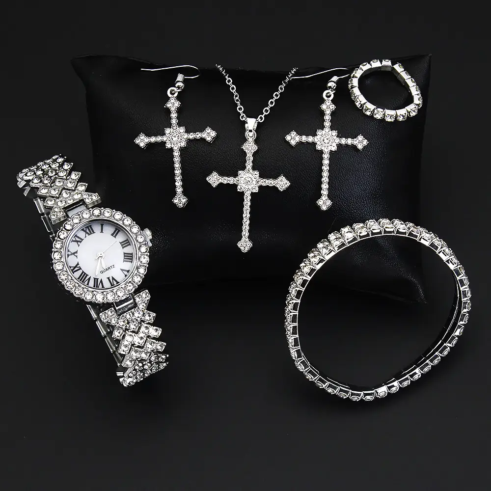 Women's Diamond Quartz Wristwatch Set for Women — feature 15