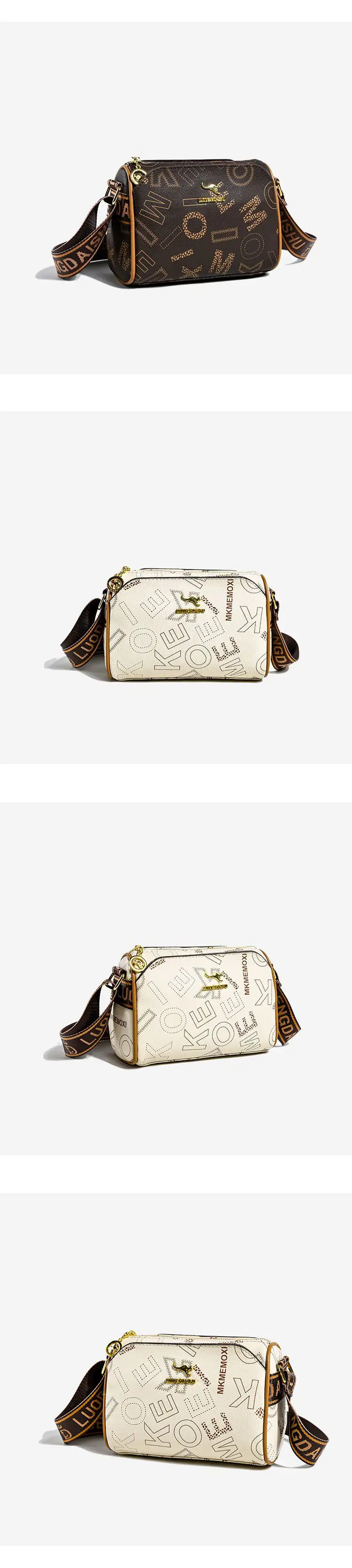 Hong Kong Trendy Multi-Layer Shoulder Bag with Crossbody Strap — feature 3