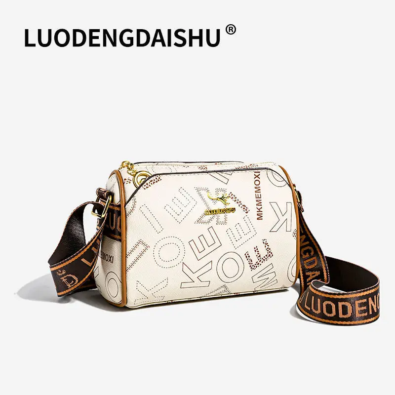 Hong Kong Trendy Multi-Layer Shoulder Bag with Crossbody Strap - Image 2