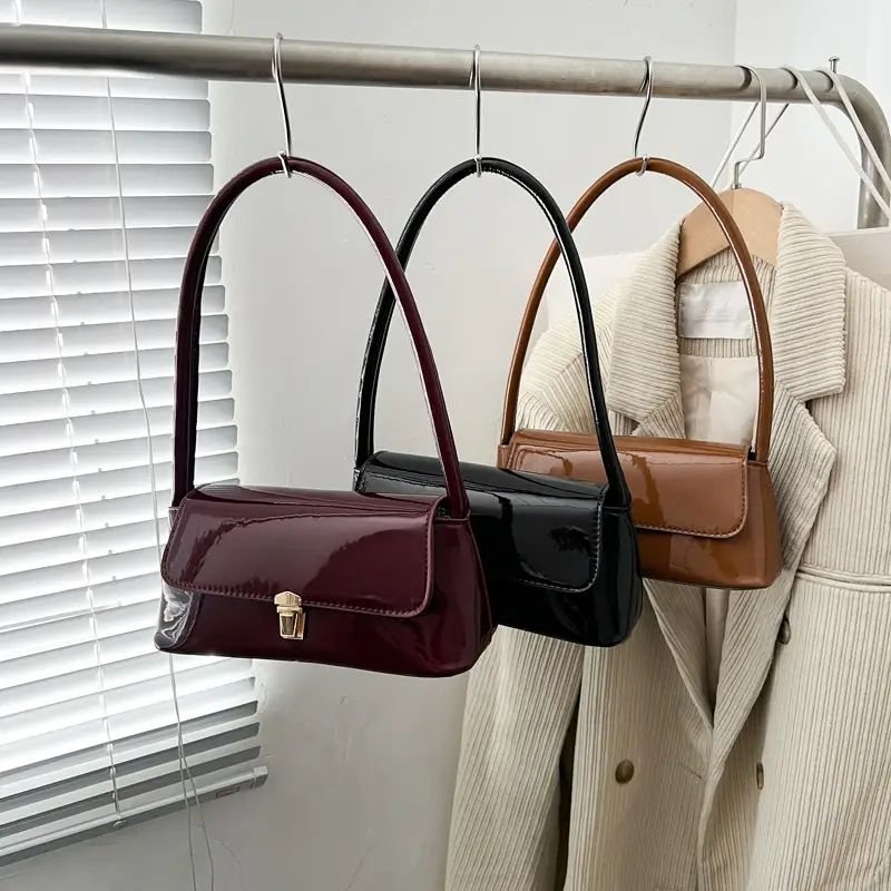 French Retro Shoulder Bag for Women 2025