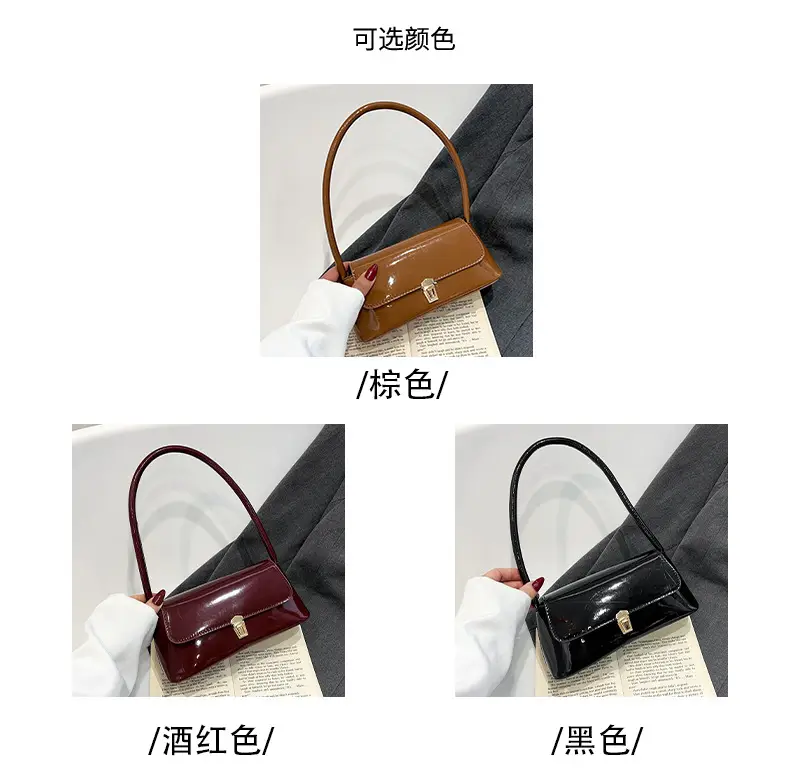 French Retro Shoulder Bag for Women 2025 — feature 2