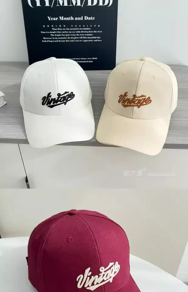 Pink Embroidered Baseball Cap for Women — feature 3