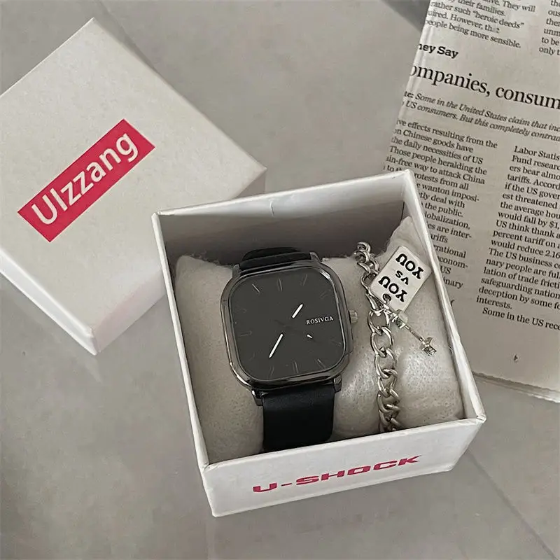U-Shock Square Watch for Men Women High End Fashion — feature 2