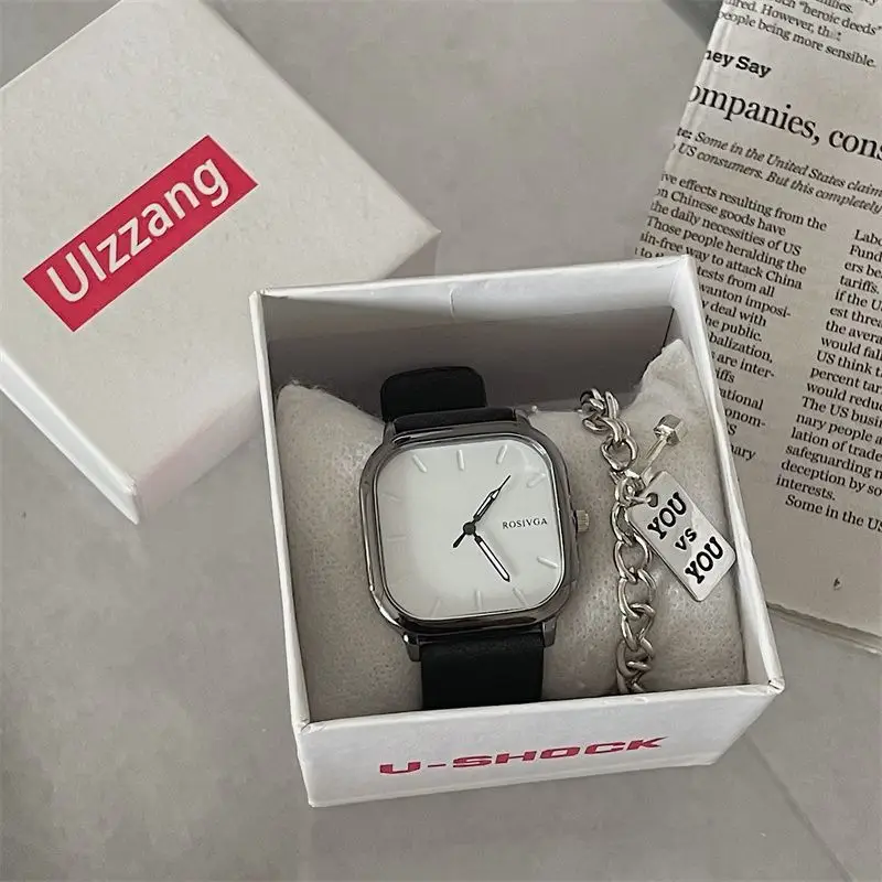U-Shock Square Watch for Men Women High End Fashion — feature 3