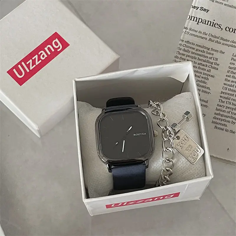 U-Shock Square Watch for Men Women High End Fashion — feature 4
