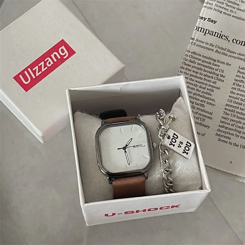 U-Shock Square Watch for Men Women High End Fashion — feature 6