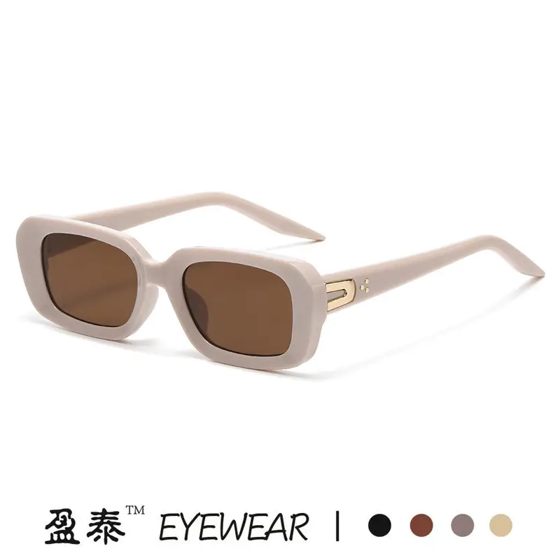 Hawksbill Brown Sunglasses K-Style Trendy Fashion - Image 11