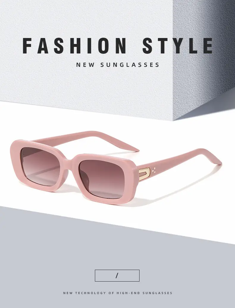 Hawksbill Brown Sunglasses K-Style Trendy Fashion — feature 11