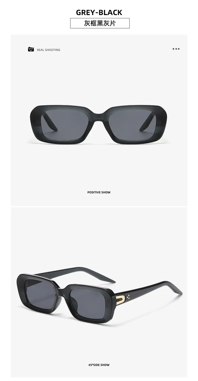 Hawksbill Brown Sunglasses K-Style Trendy Fashion — feature 16