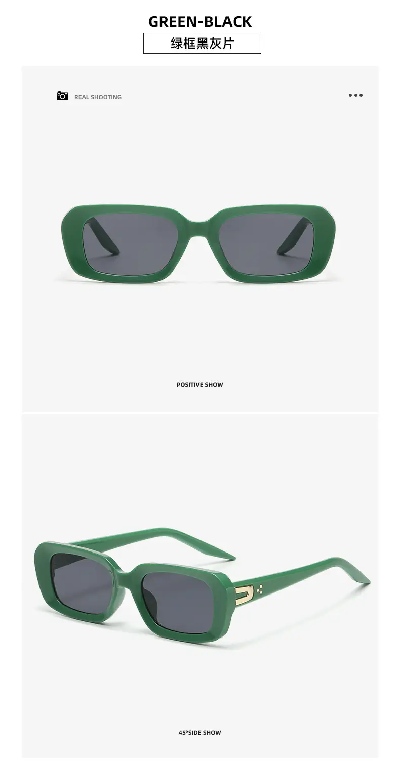 Hawksbill Brown Sunglasses K-Style Trendy Fashion — feature 17