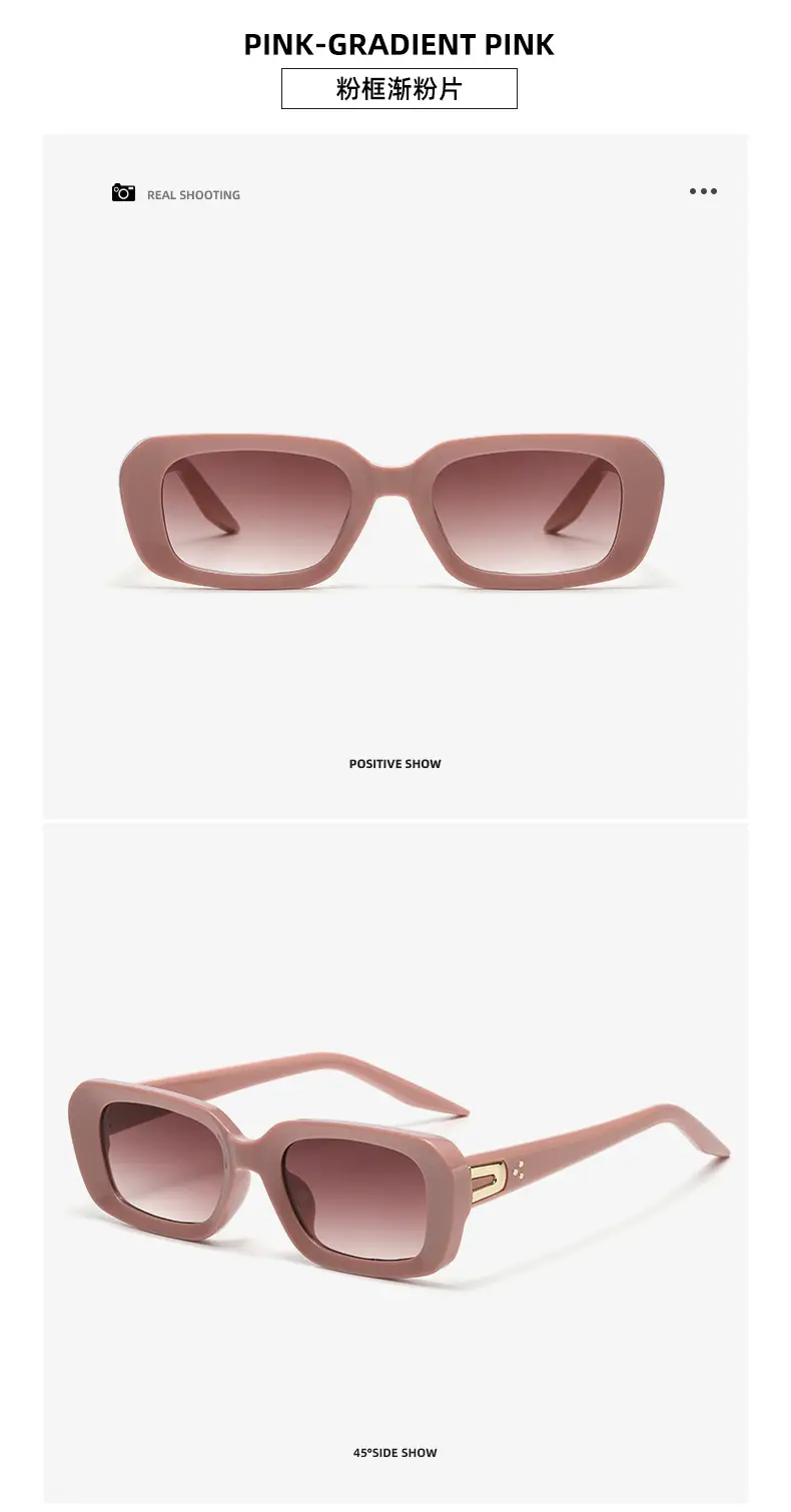 Hawksbill Brown Sunglasses K-Style Trendy Fashion — feature 18