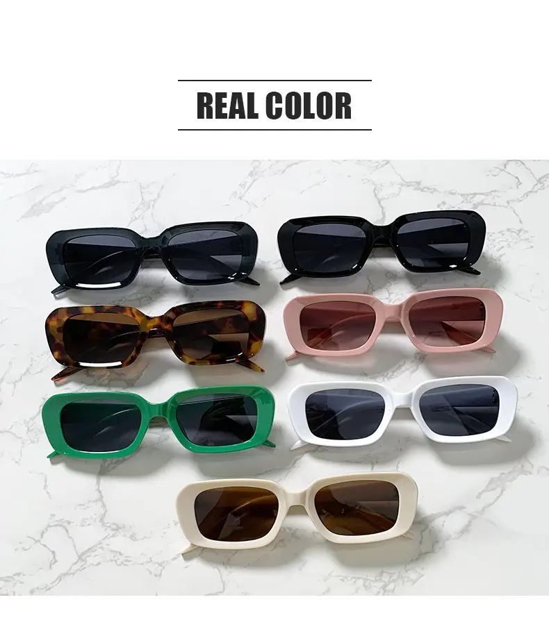 Hawksbill Brown Sunglasses K-Style Trendy Fashion — feature 21