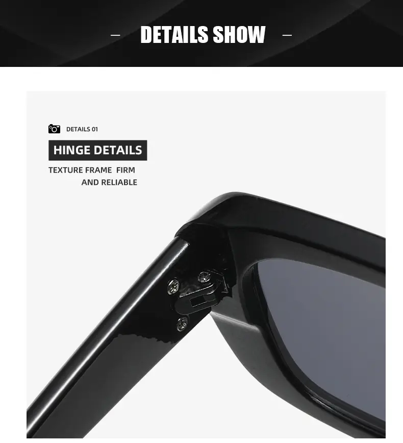 Hawksbill Brown Sunglasses K-Style Trendy Fashion — feature 22