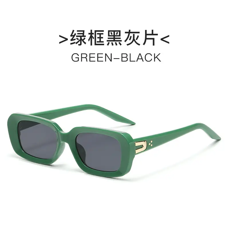 Hawksbill Brown Sunglasses K-Style Trendy Fashion - Image 3
