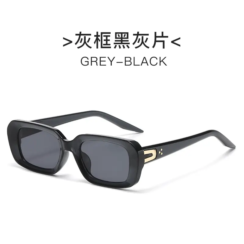 Hawksbill Brown Sunglasses K-Style Trendy Fashion - Image 7