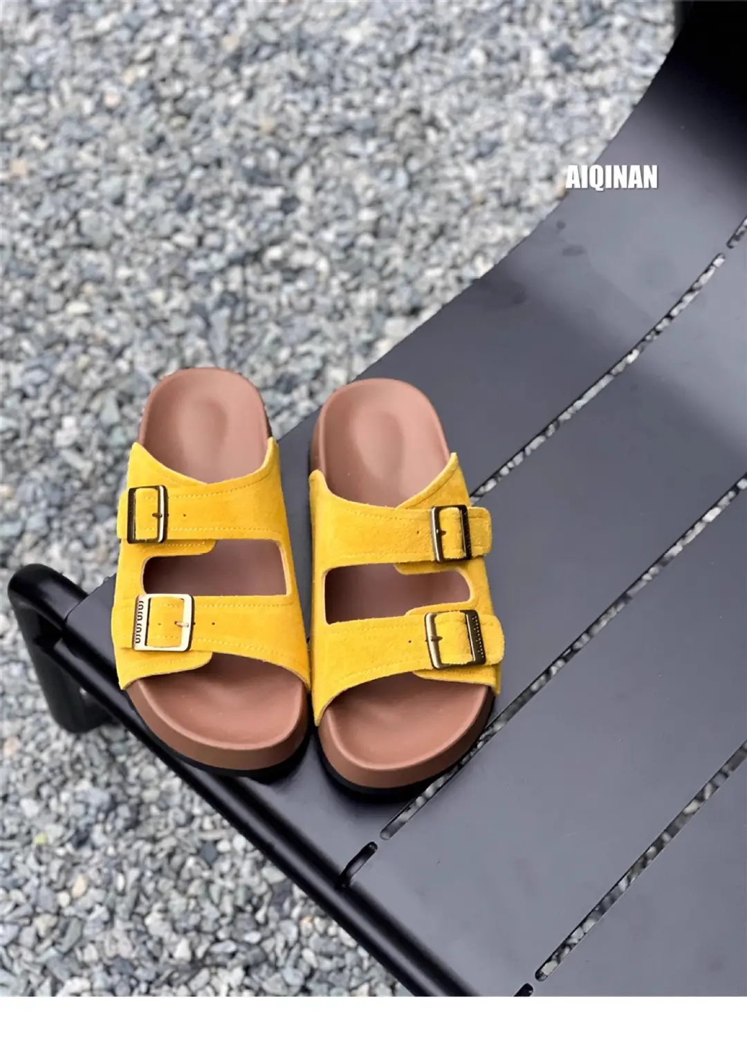 Thick-Soled Birkenstock Slippers for Women's Summer Outer Wear 2025 New Versatile Seaside Beach Super Hot and Beautiful with Skirt Sandals — feature 12