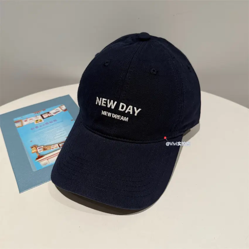 New Day Embroidered Duckbill Caps Unisex - Image 4
