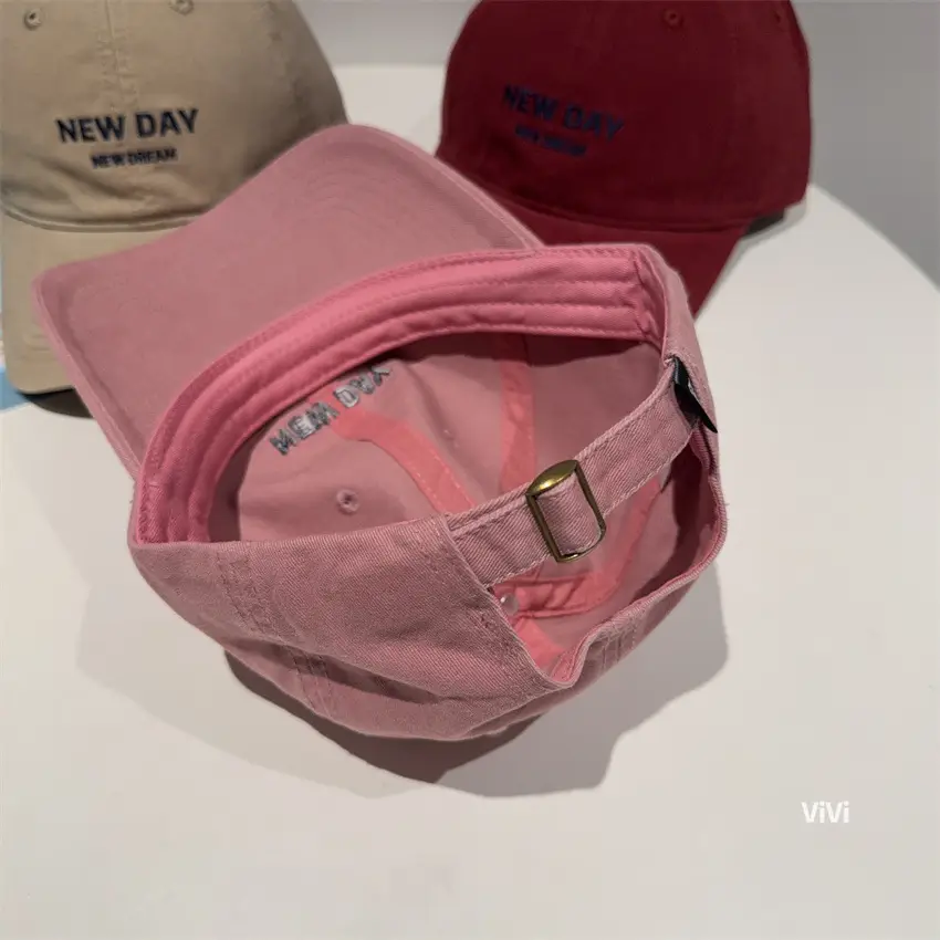 New Day Embroidered Duckbill Caps Unisex — feature 2