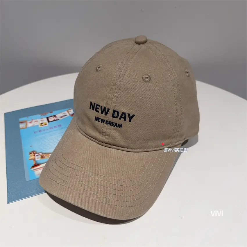 New Day Embroidered Duckbill Caps Unisex - Image 3