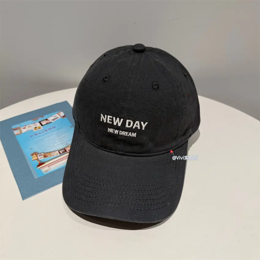 New Day Embroidered Duckbill Caps Unisex - Image 8