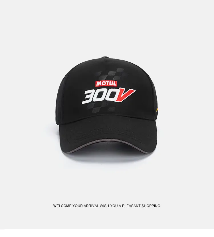 Motorcycle Cap 300 V Motul Black — feature 10