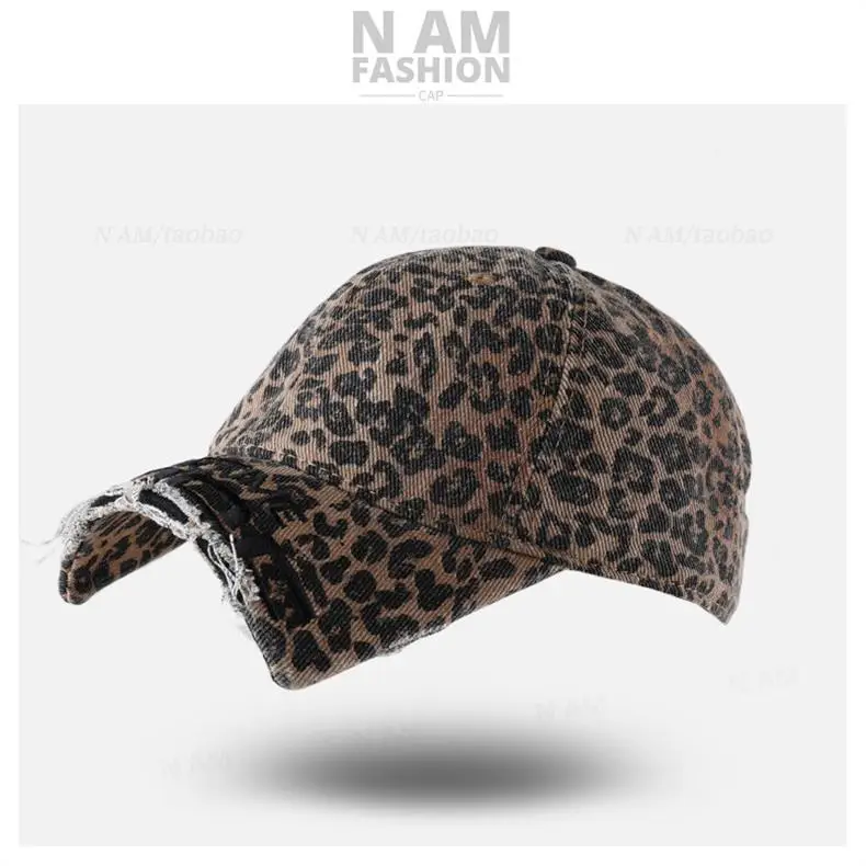 American Style Vintage Distressed Cap for Women with Embroidery — feature 4