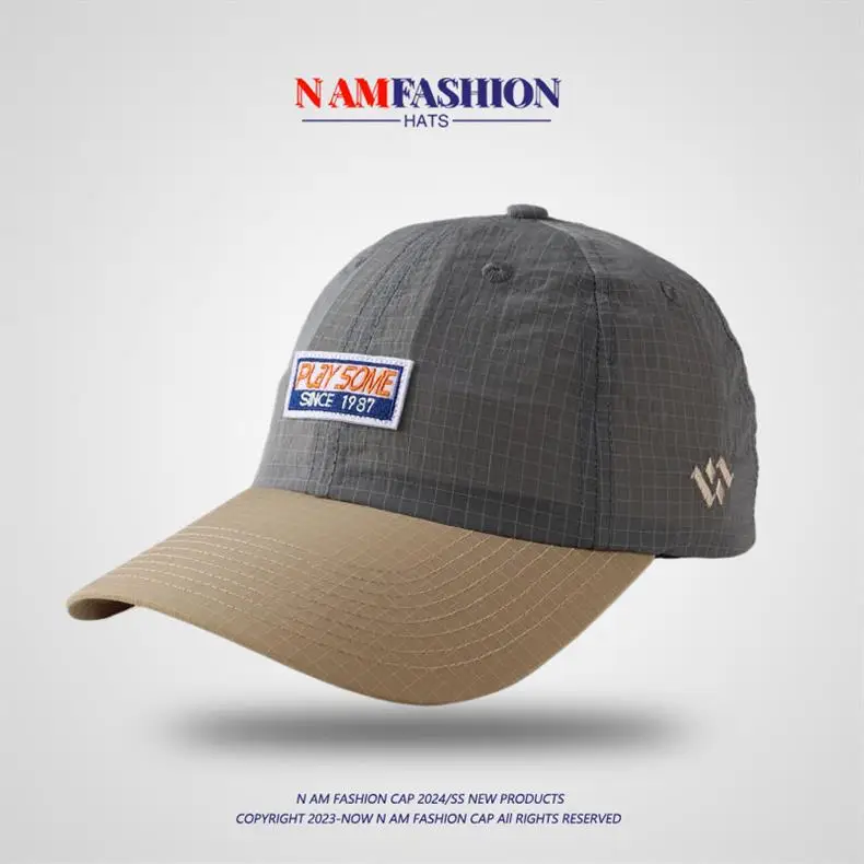 Blue Embroidered Baseball Cap with Sunshade — feature 3