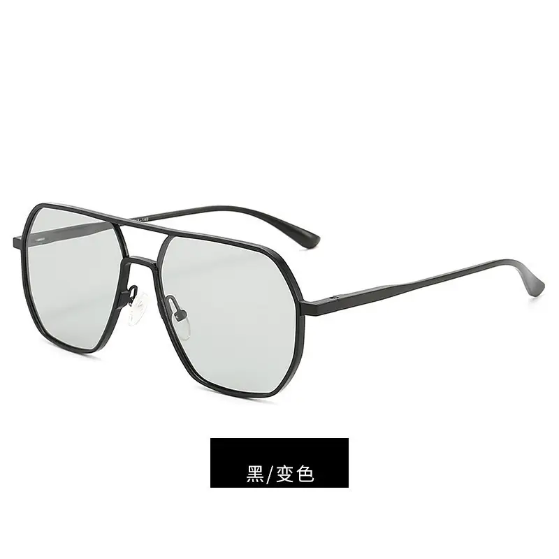 Square Frame Polarized Sunglasses Anti-Glare Driving Glasses - Image 3