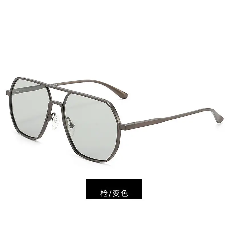 Square Frame Polarized Sunglasses Anti-Glare Driving Glasses - Image 4