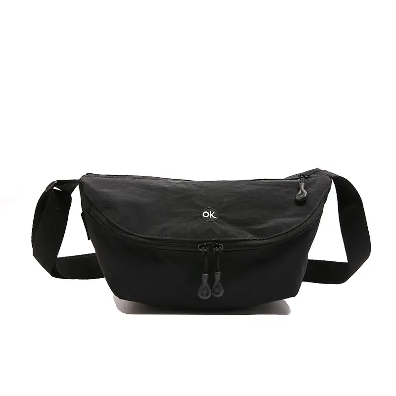 Lightweight Cloth Shoulder Bag Solid Green Casual Outdoor - Image 9