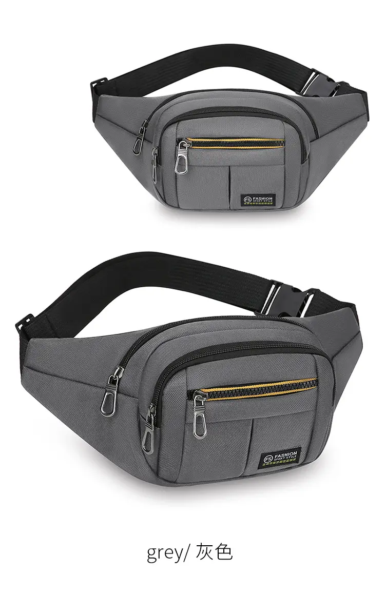 Multifunctional Waist Bag for Men, Lightweight, Waterproof, Multiple Colors — feature 13