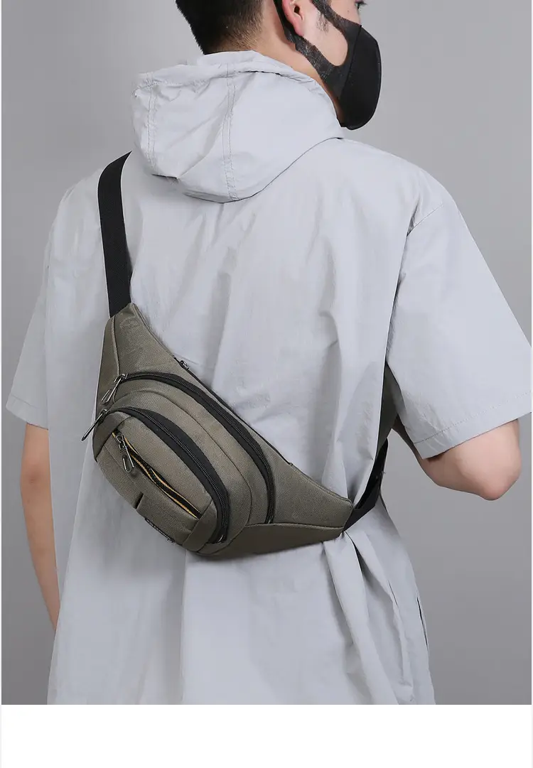 Multifunctional Waist Bag for Men, Lightweight, Waterproof, Multiple Colors — feature 25