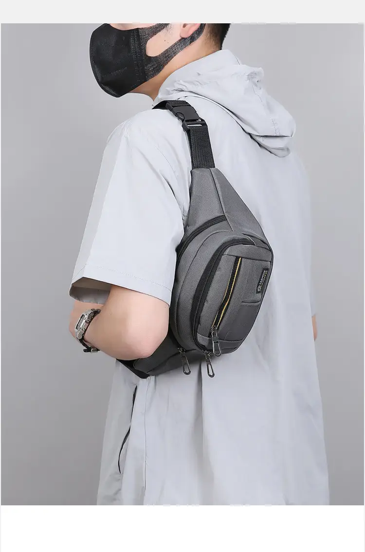 Multifunctional Waist Bag for Men, Lightweight, Waterproof, Multiple Colors — feature 27