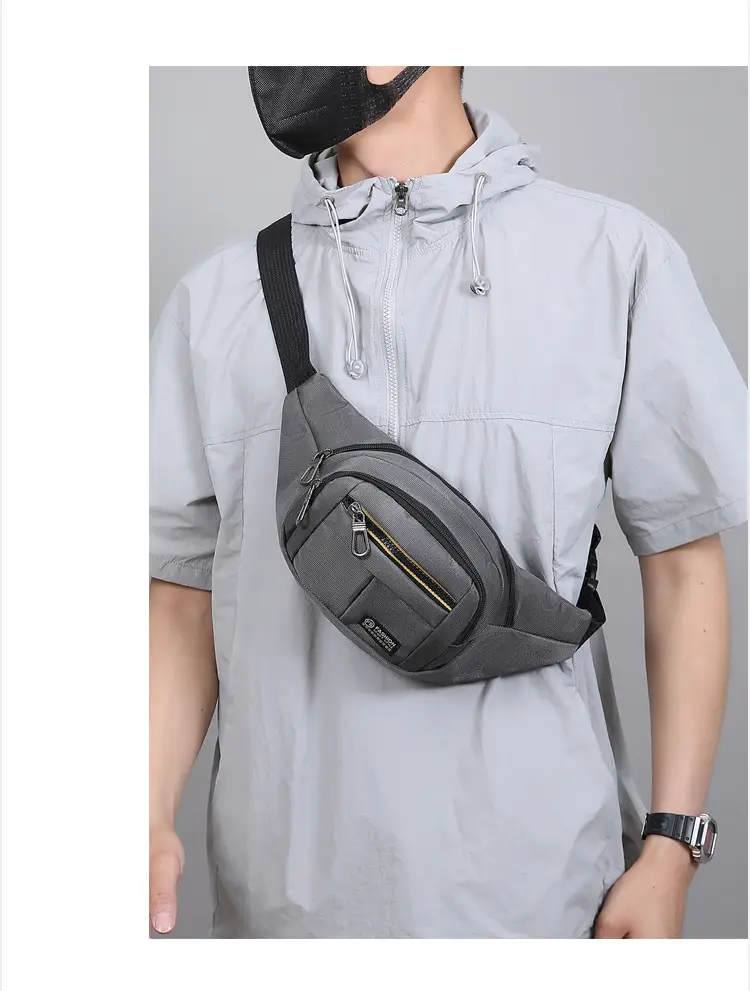 Multifunctional Waist Bag for Men, Lightweight, Waterproof, Multiple Colors — feature 28