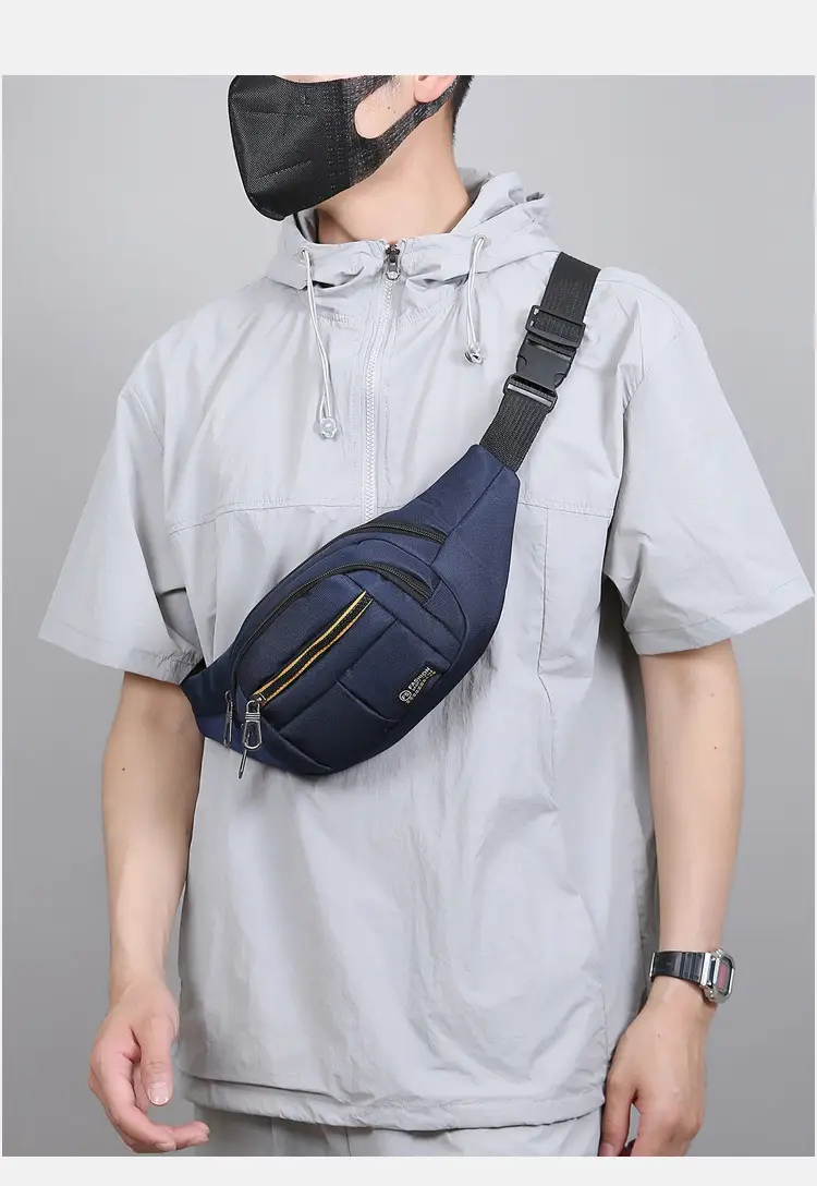 Multifunctional Waist Bag for Men, Lightweight, Waterproof, Multiple Colors — feature 33