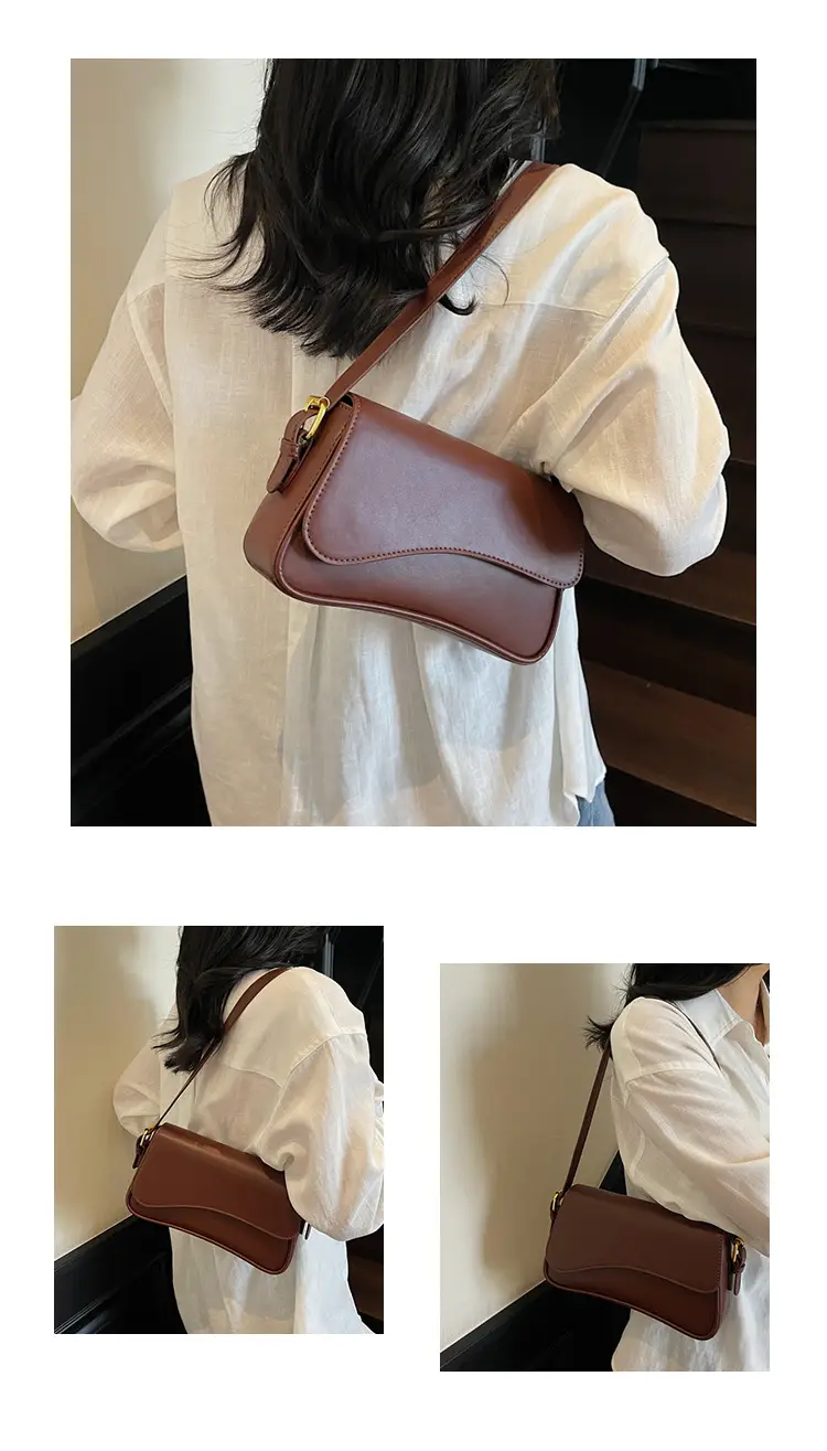 Retro Western Crossbody Bag for Women Brown 2025 — feature 9