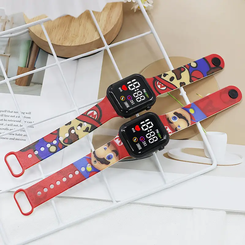 Cross-Border Cartoon Printed Touchless Smart Watch - Image 12