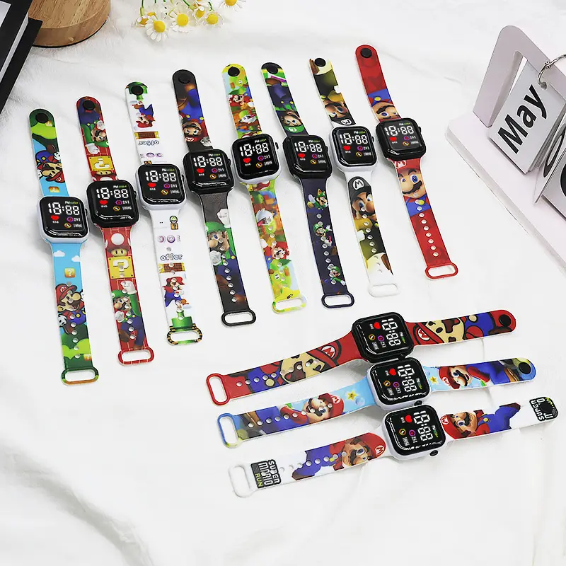 Cross-Border Cartoon Printed Touchless Smart Watch - Image 13
