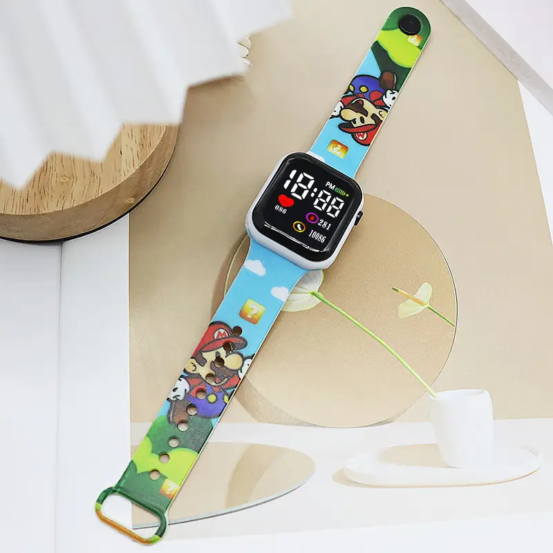 Cross-Border Cartoon Printed Touchless Smart Watch - Image 11