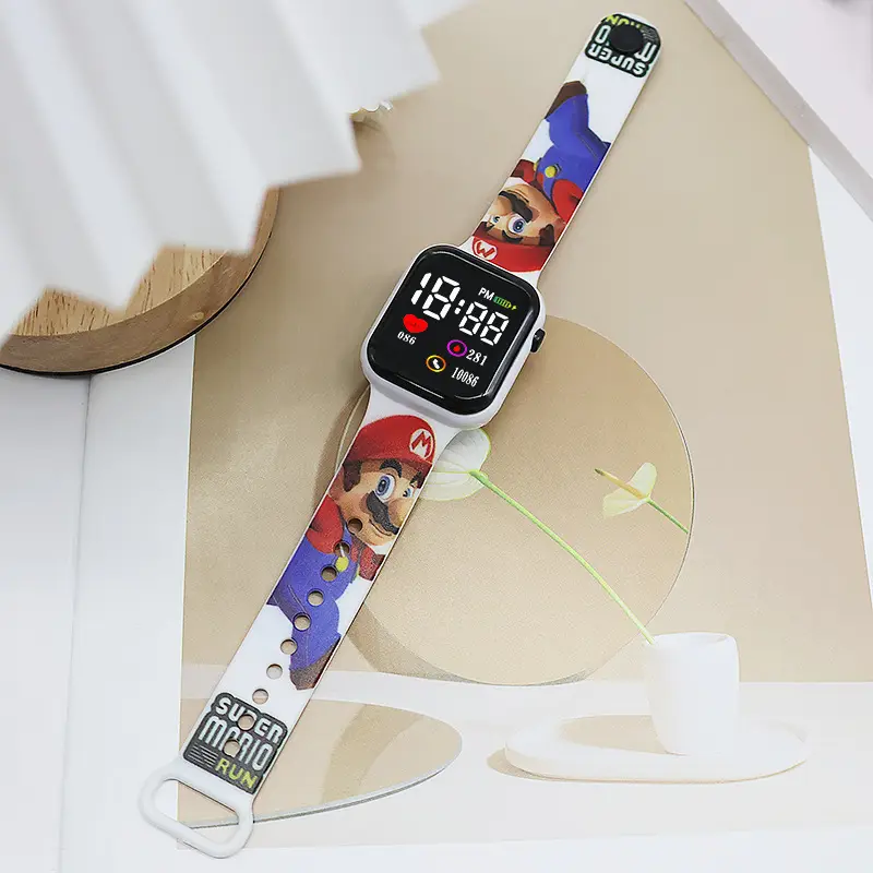 Cross-Border Cartoon Printed Touchless Smart Watch - Image 2