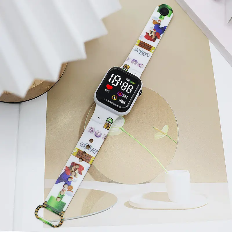 Cross-Border Cartoon Printed Touchless Smart Watch - Image 3