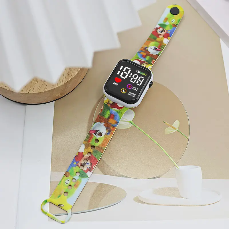 Cross-Border Cartoon Printed Touchless Smart Watch - Image 4