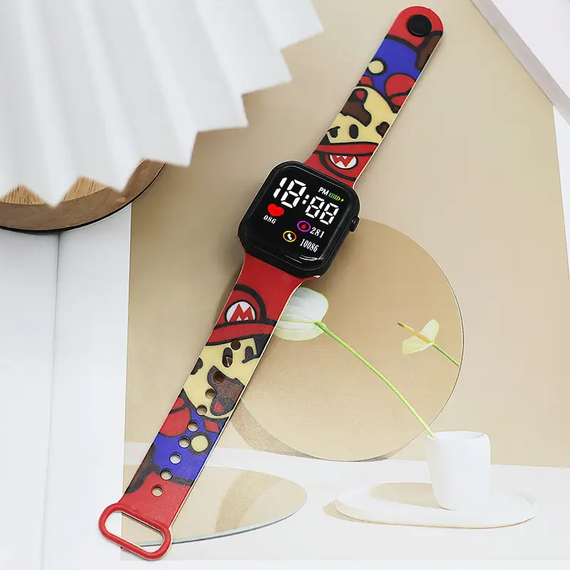 Cross-Border Cartoon Printed Touchless Smart Watch - Image 6