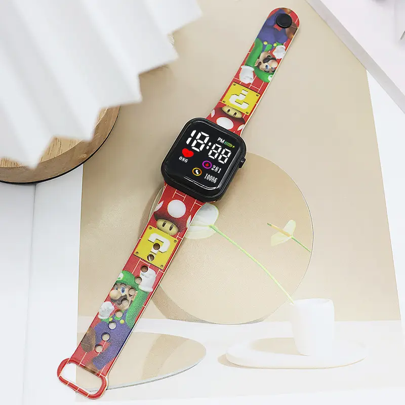 Cross-Border Cartoon Printed Touchless Smart Watch - Image 8