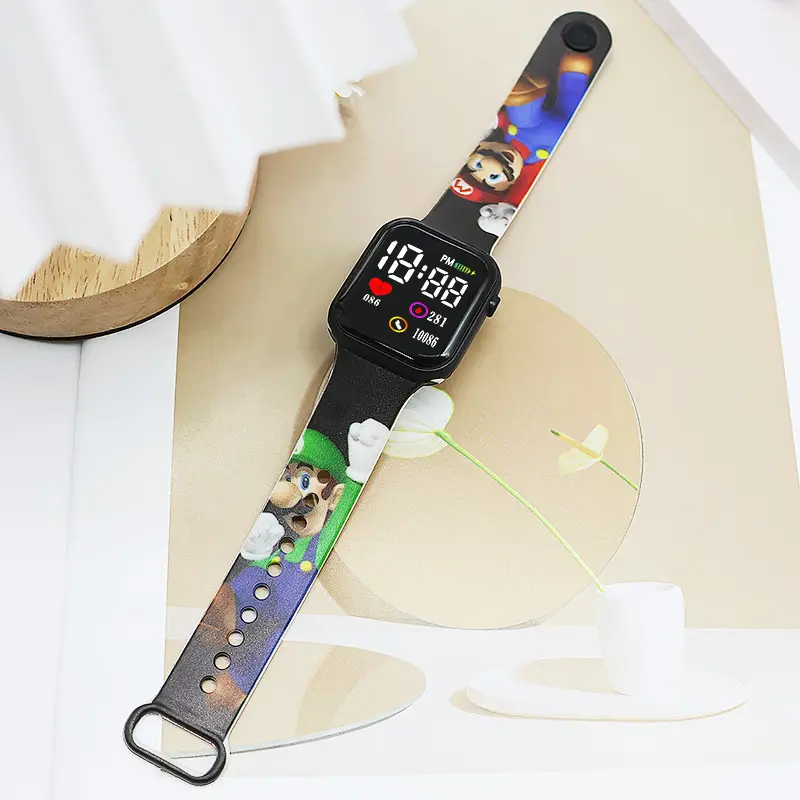 Cross-Border Cartoon Printed Touchless Smart Watch - Image 9