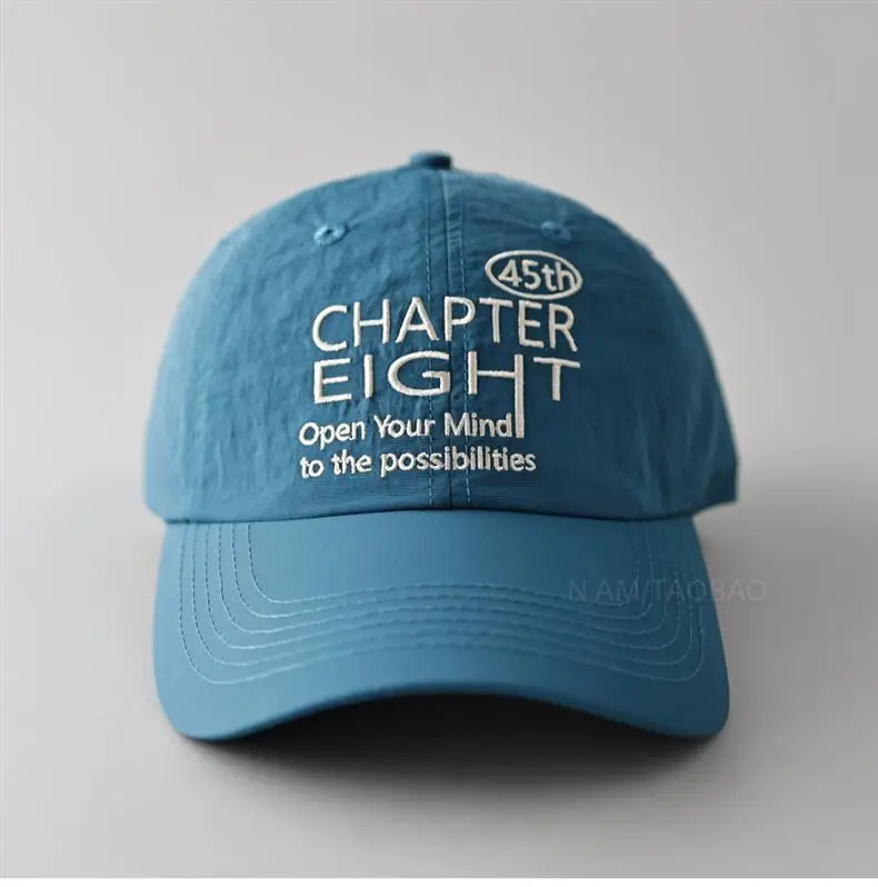 Blue Chapter EIGHT Baseball Cap for Men Women — feature 2