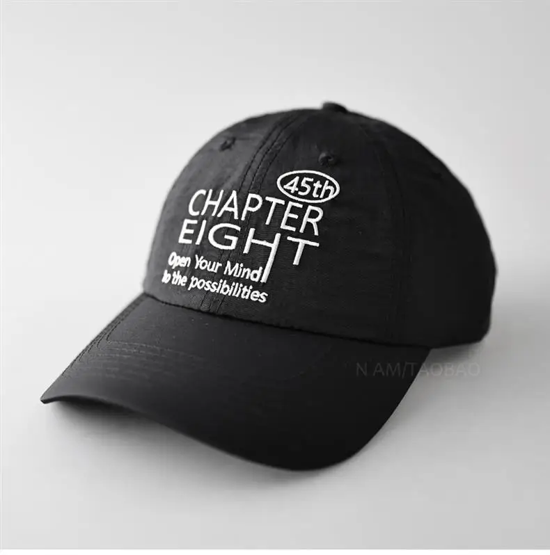 Blue Chapter EIGHT Baseball Cap for Men Women — feature 4