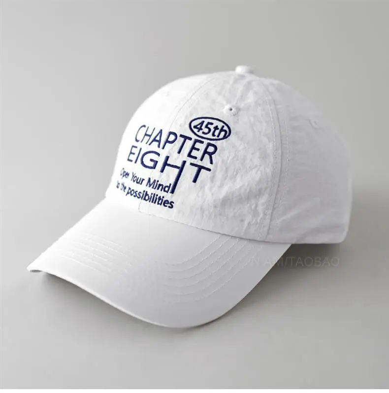 Blue Chapter EIGHT Baseball Cap for Men Women — feature 5