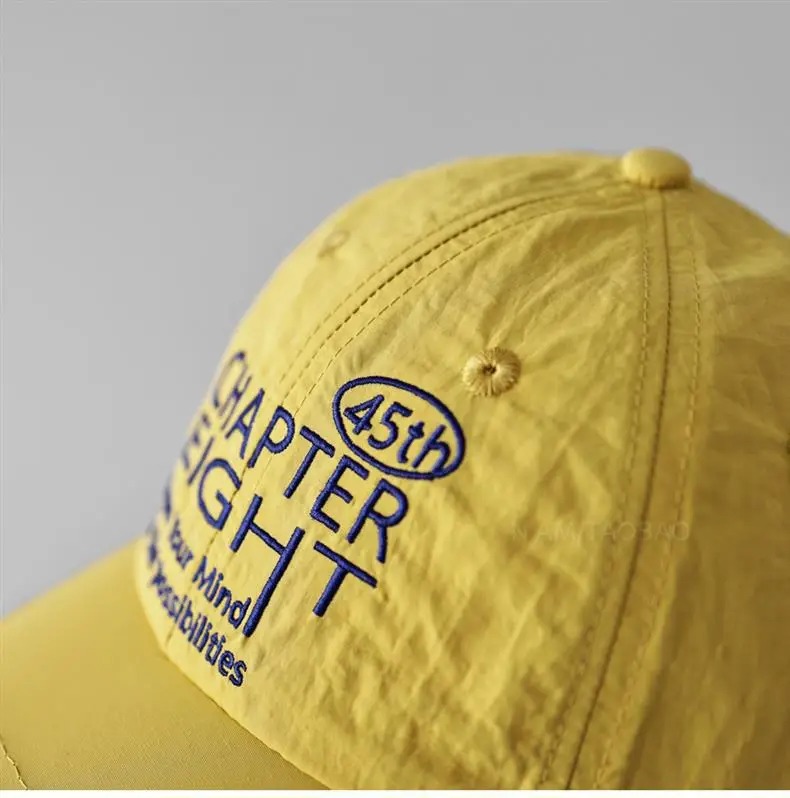 Blue Chapter EIGHT Baseball Cap for Men Women — feature 7
